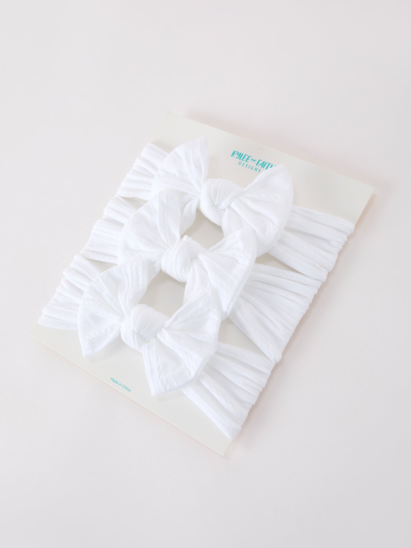 Baby Girl Bow Headband Set of 3 – Matching Same Color