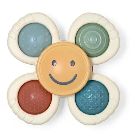 Pop & Whirl Fidget Spinner – Suction Sensory Toy with Poppers for Babies & Toddlers