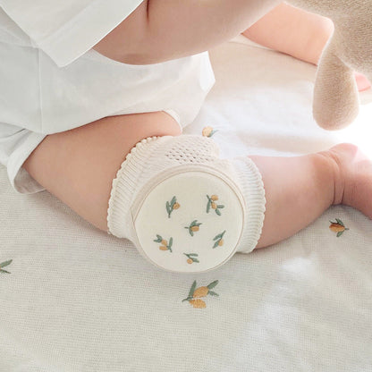 Baby Summer Knee Pads | Lightweight Breathable Cotton Crawling Protectors for 0–2 Years