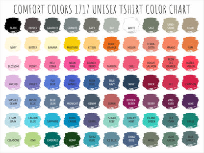 Personalized Dad Shirt with Kids' Names | Comfort Colors® Custom Father's Day Tee
