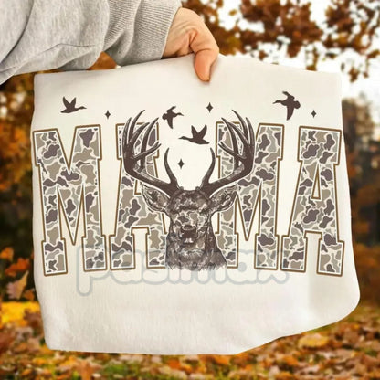 Camo Mama T-Shirt | Deer Hunting Tee for Hunter Moms