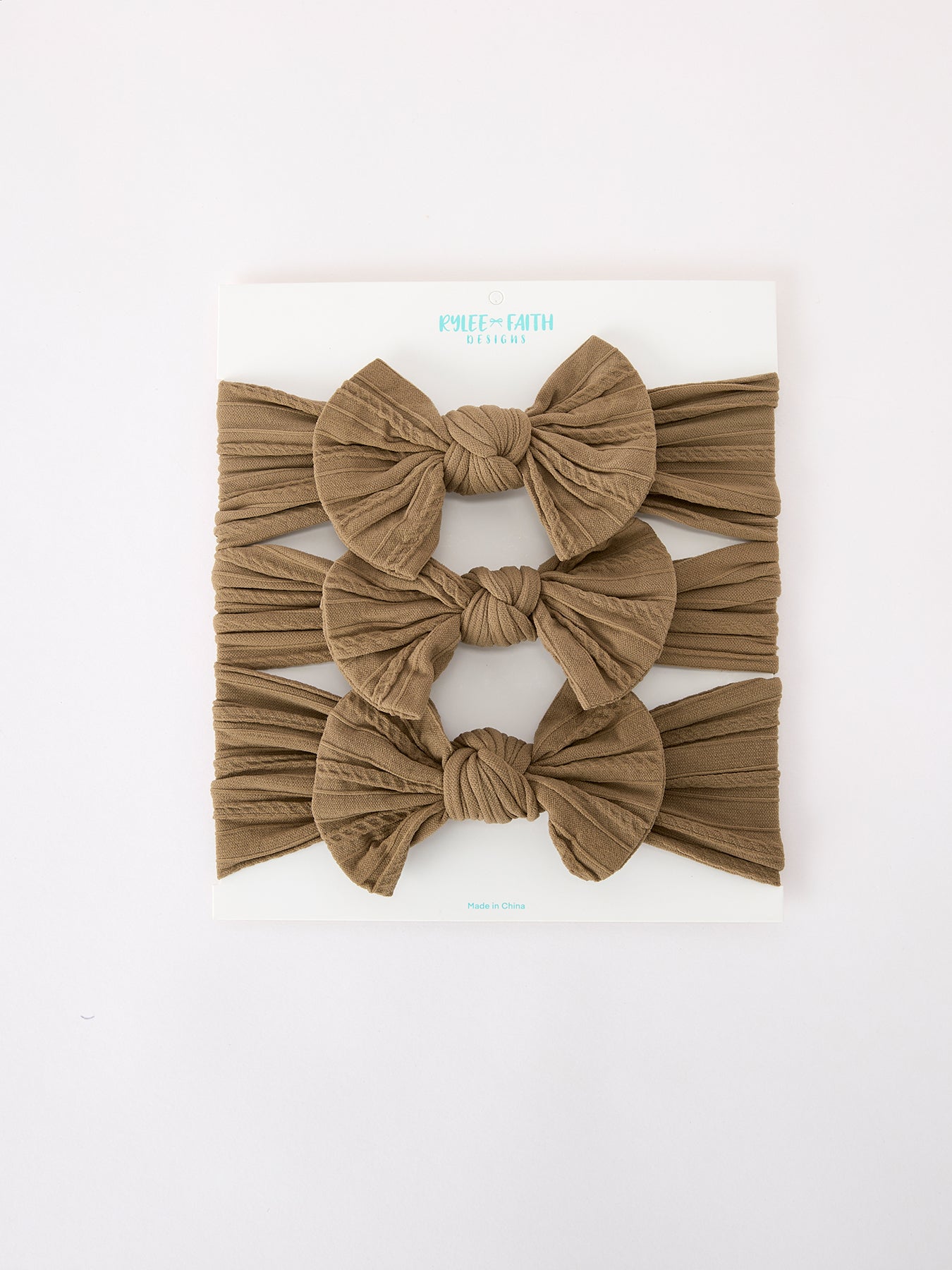 Baby Girl Bow Headband Set of 3 – Matching Same Color