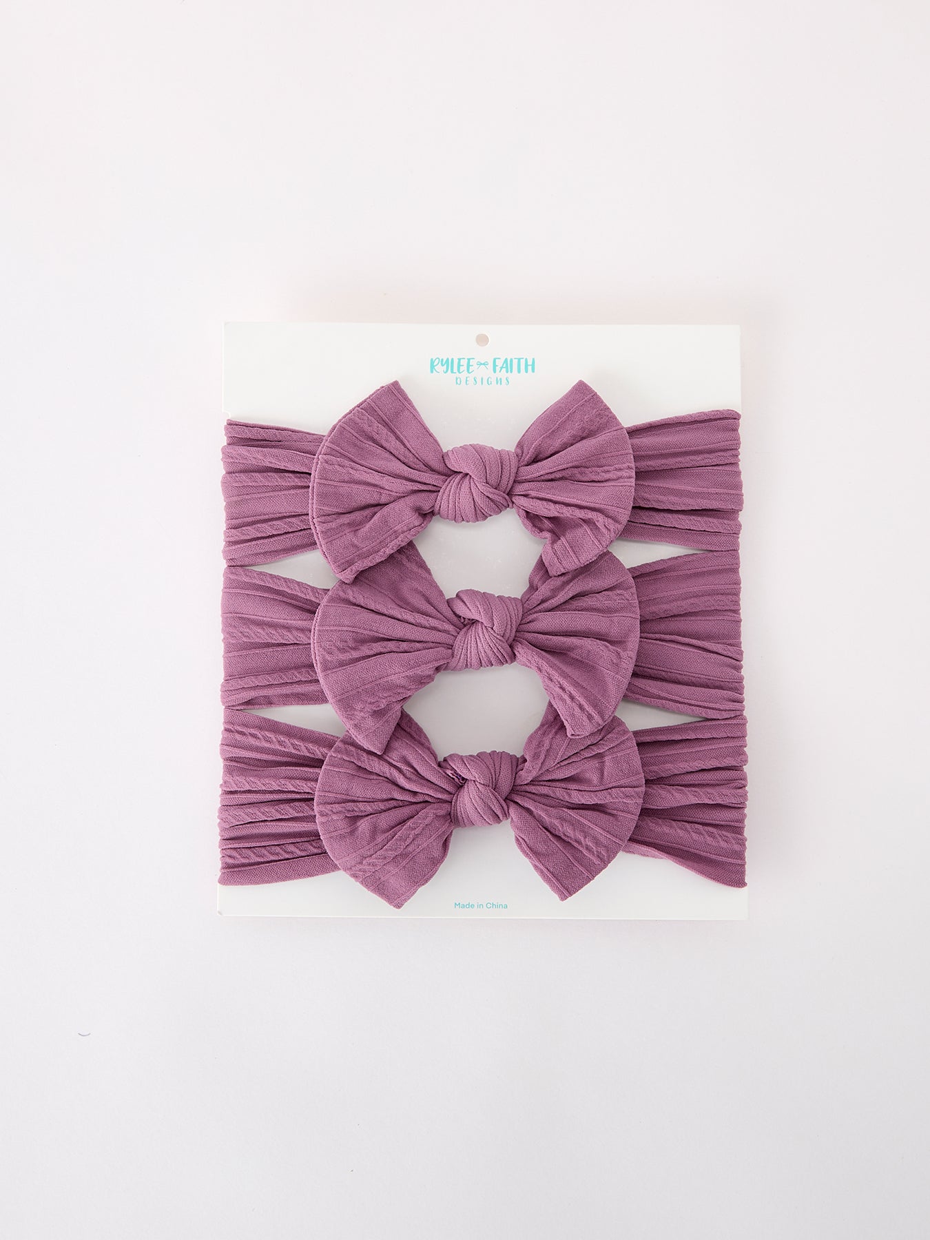 Baby Girl Bow Headband Set of 3 – Matching Same Color