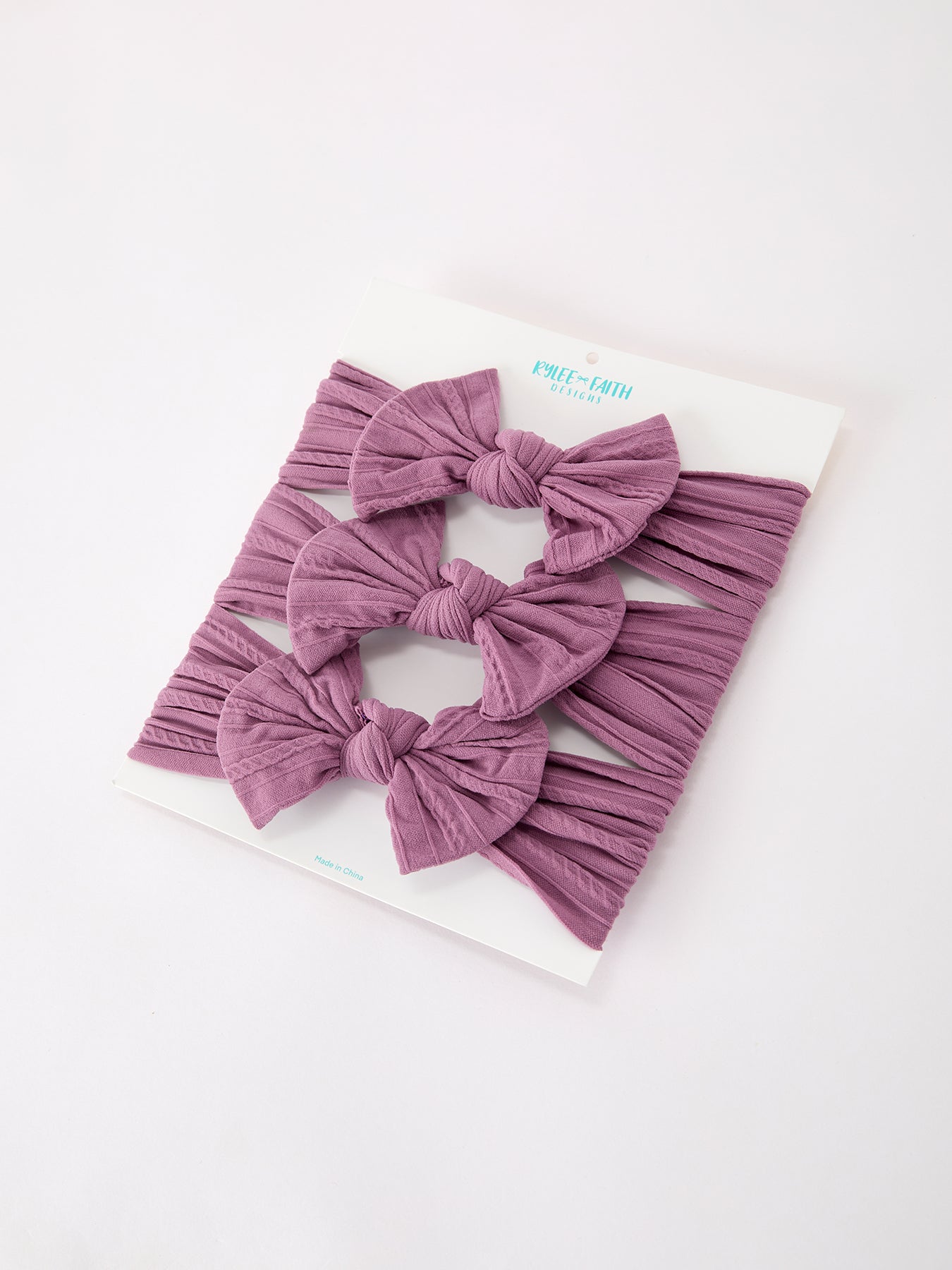 Baby Girl Bow Headband Set of 3 – Matching Same Color