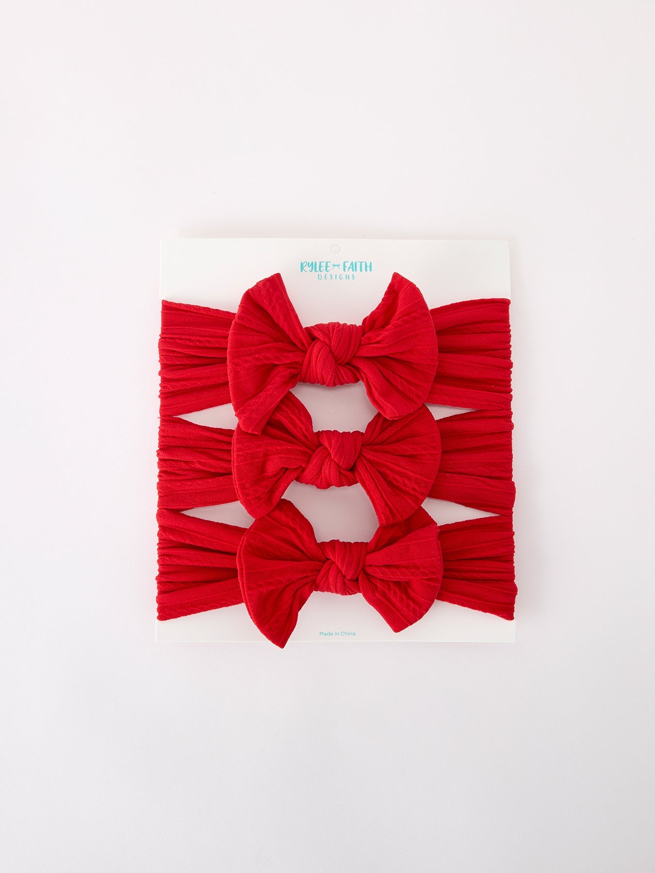 Baby Girl Bow Headband Set of 3 – Matching Same Color