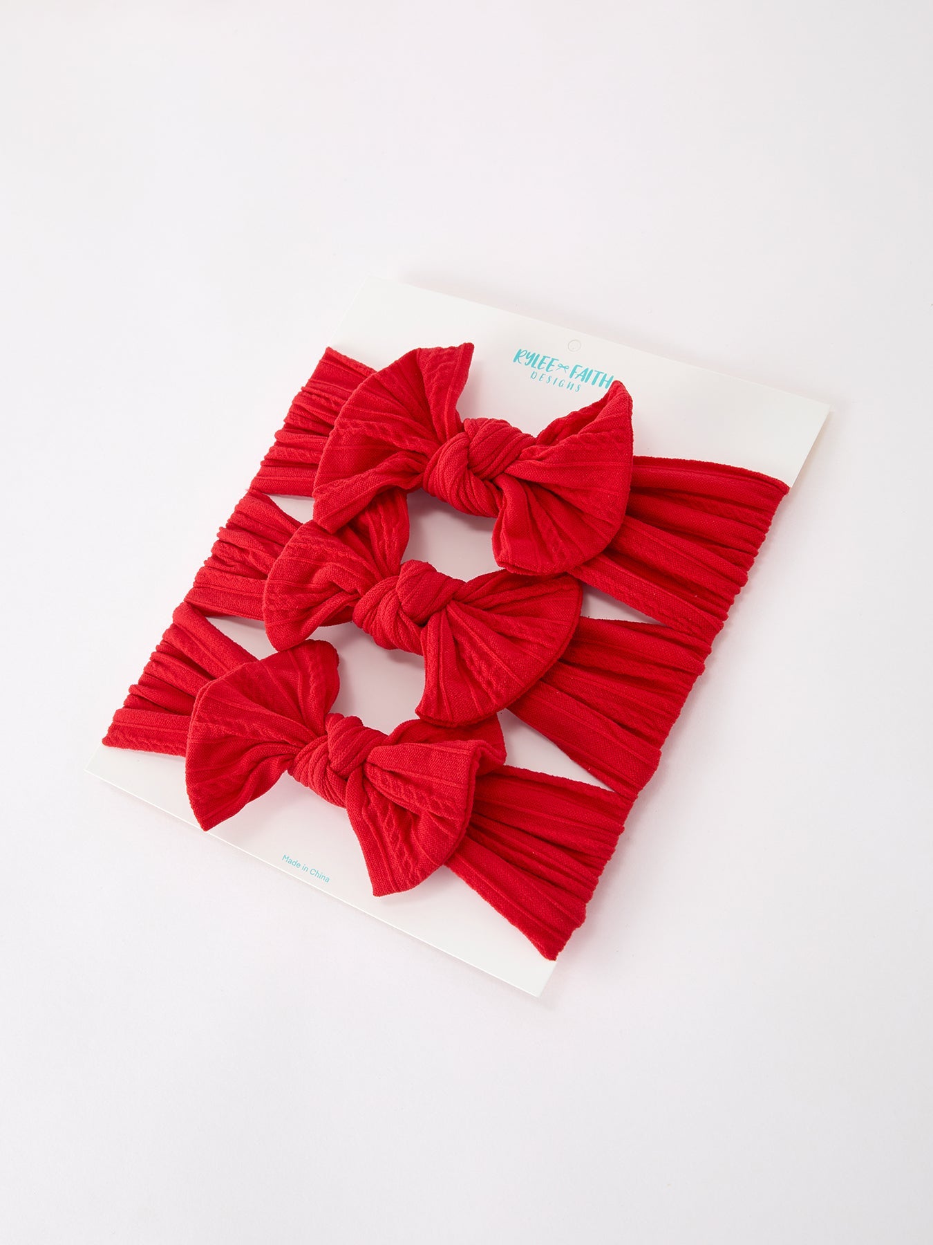 Baby Girl Bow Headband Set of 3 – Matching Same Color