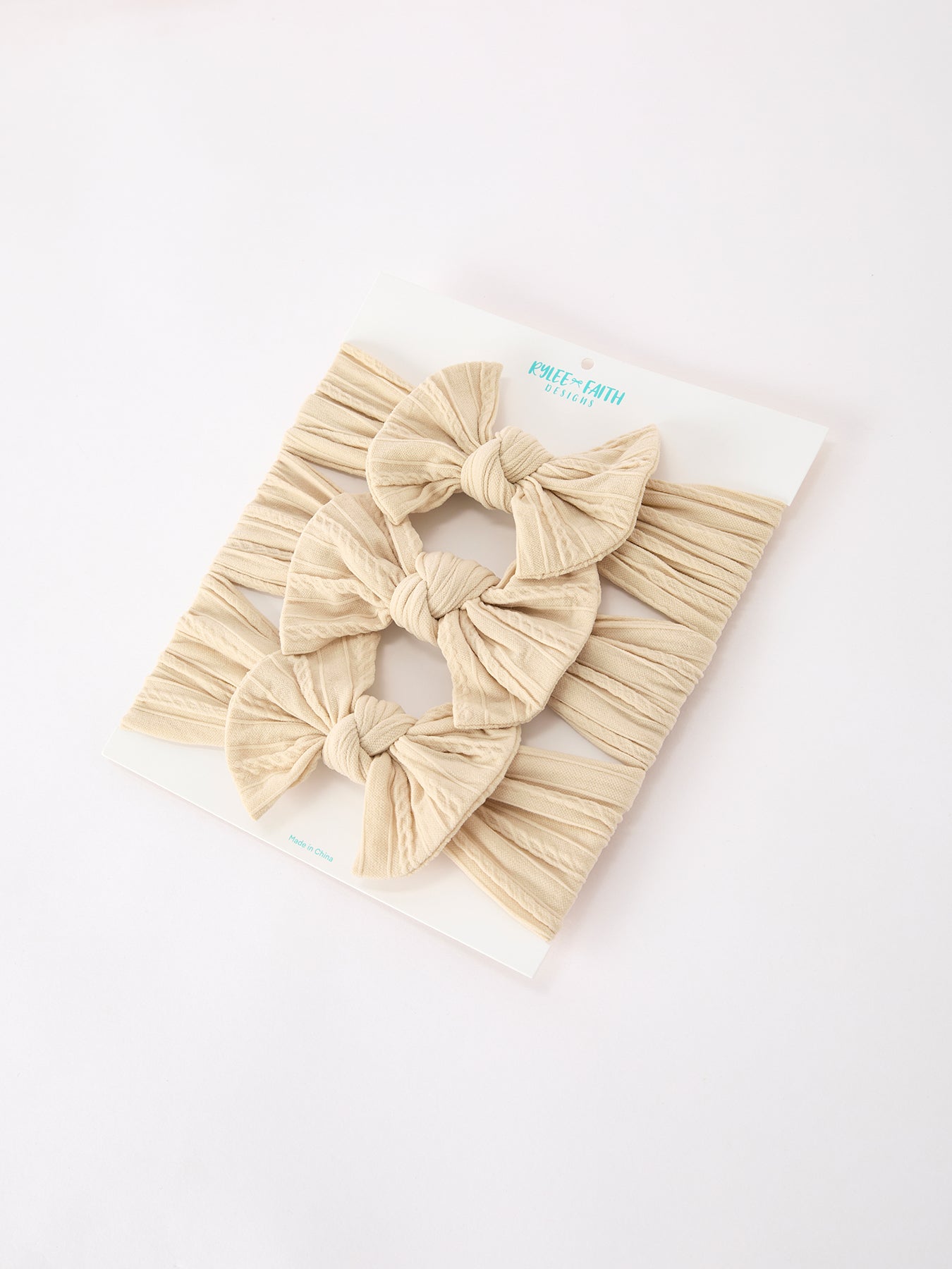 Baby Girl Bow Headband Set of 3 – Matching Same Color