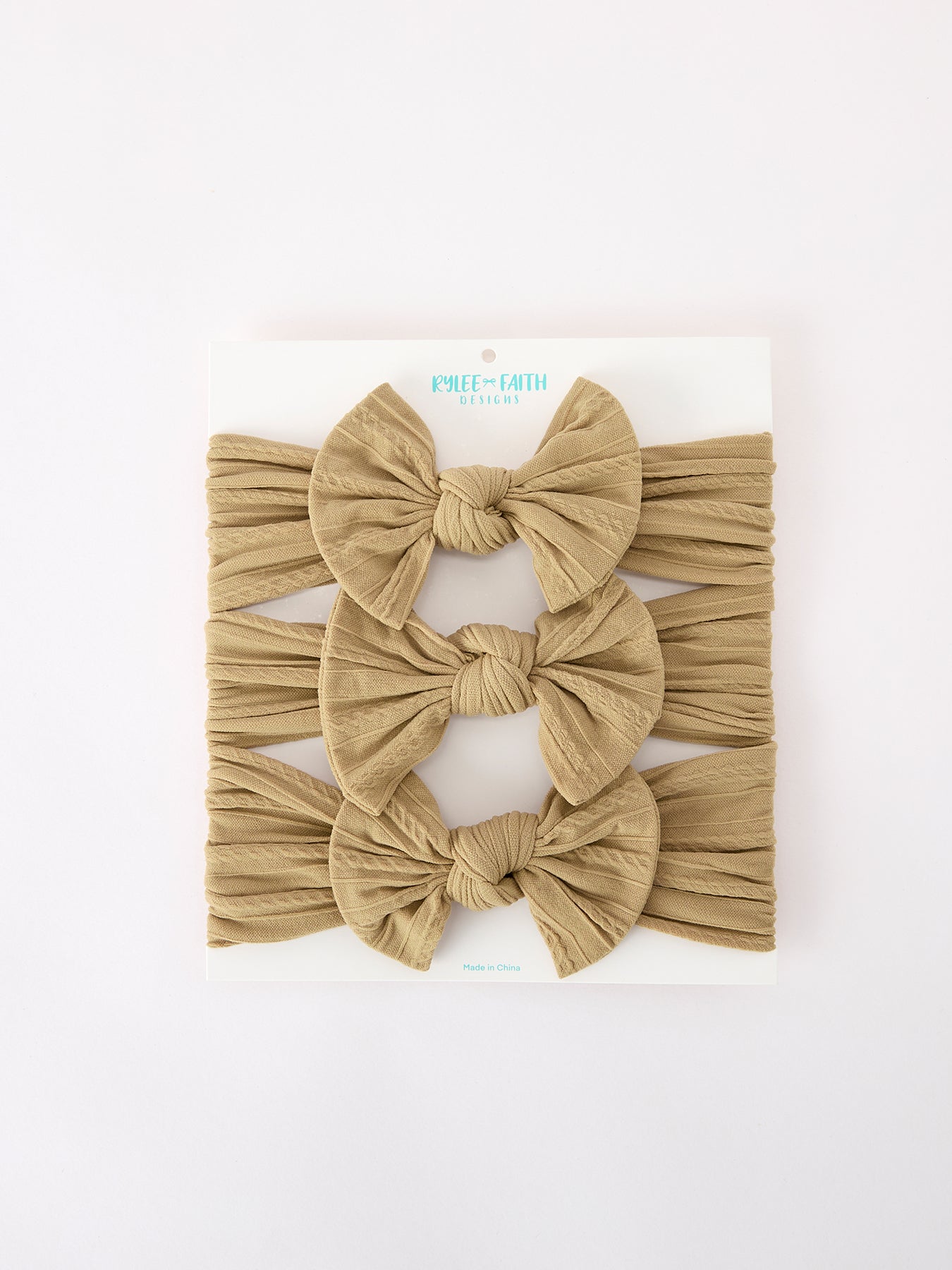 Baby Girl Bow Headband Set of 3 – Matching Same Color