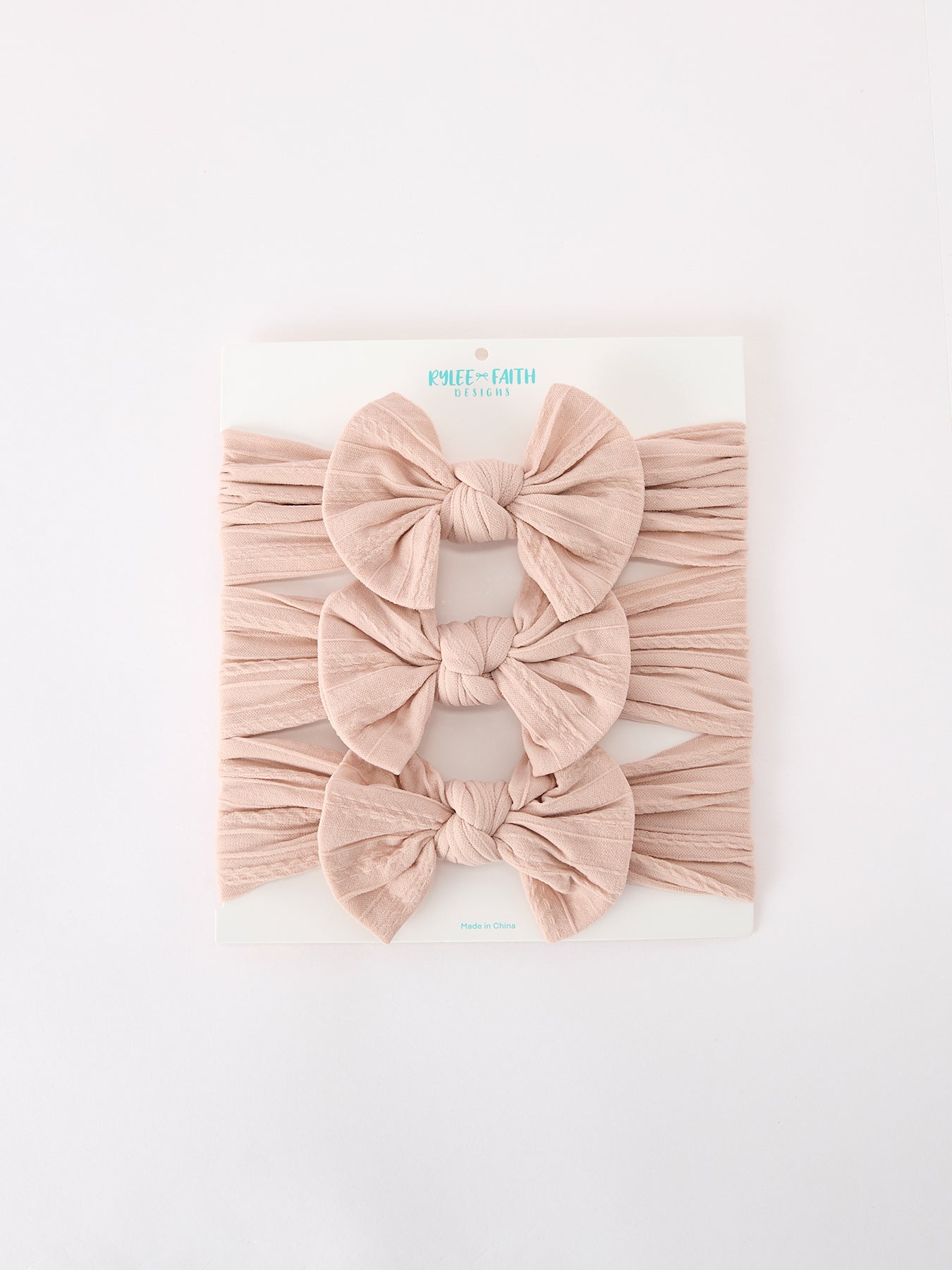 Baby Girl Bow Headband Set of 3 – Matching Same Color