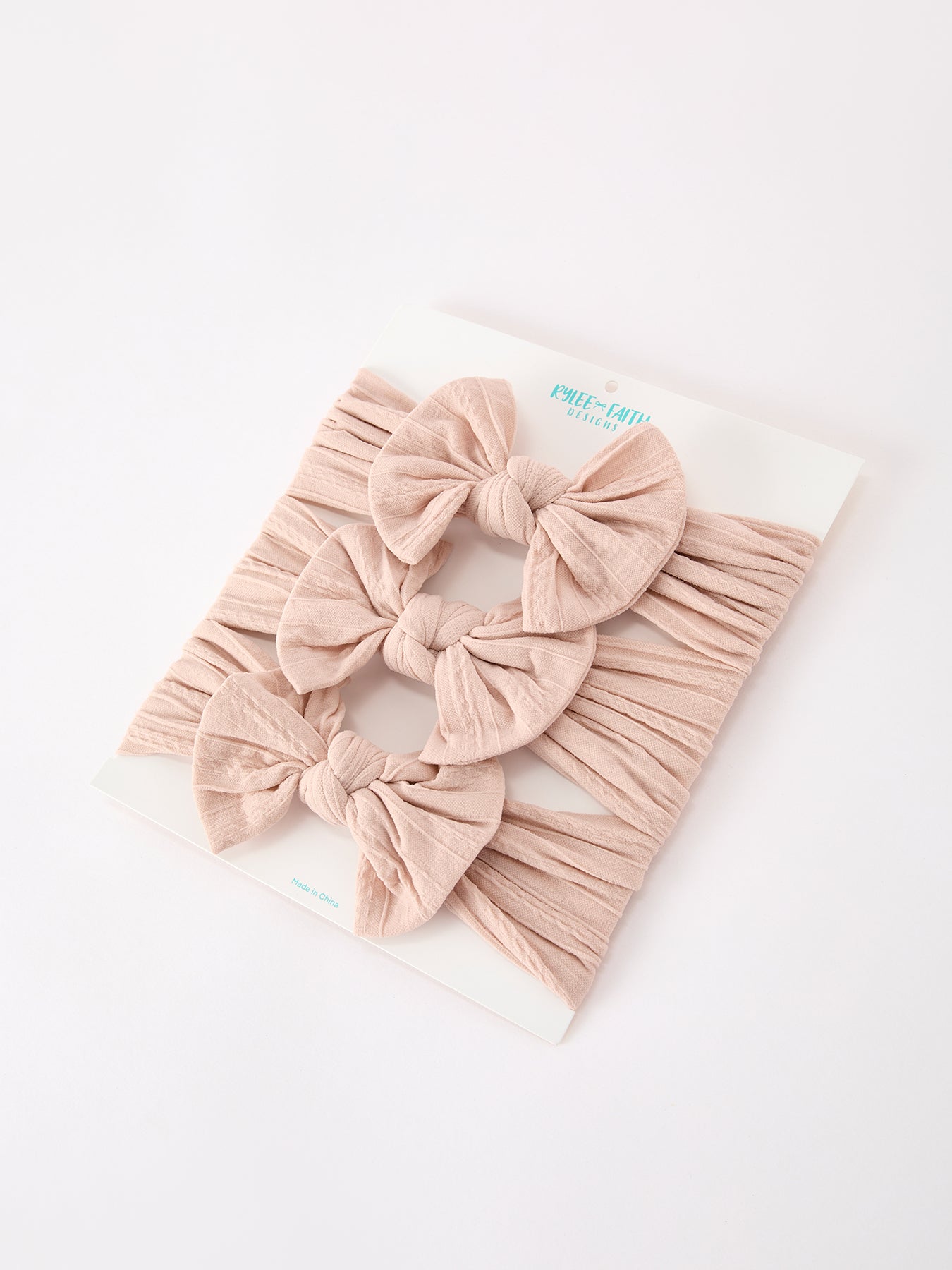 Baby Girl Bow Headband Set of 3 – Matching Same Color