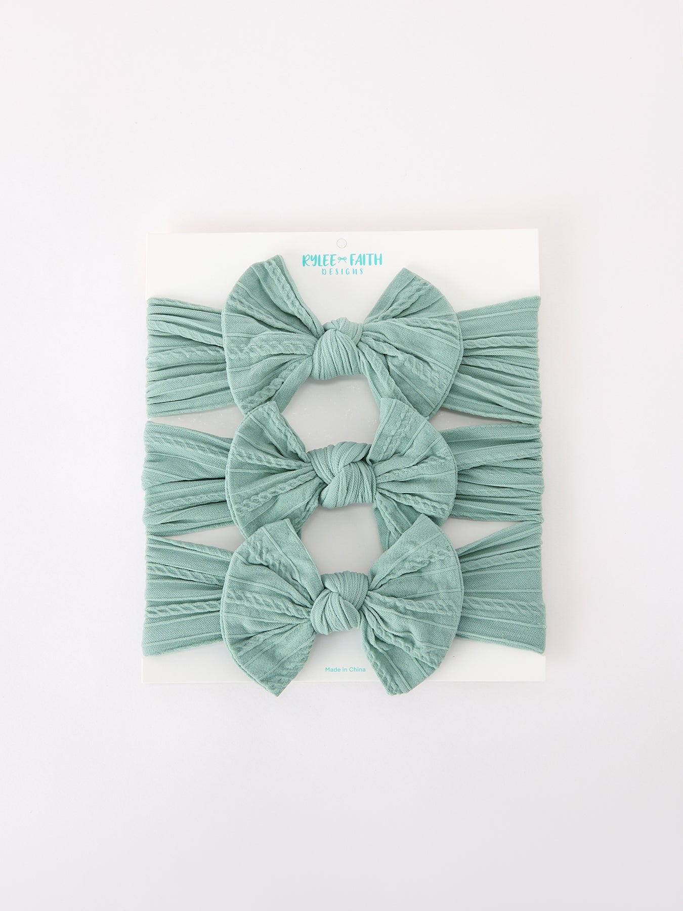 Baby Girl Bow Headband Set of 3 – Matching Same Color