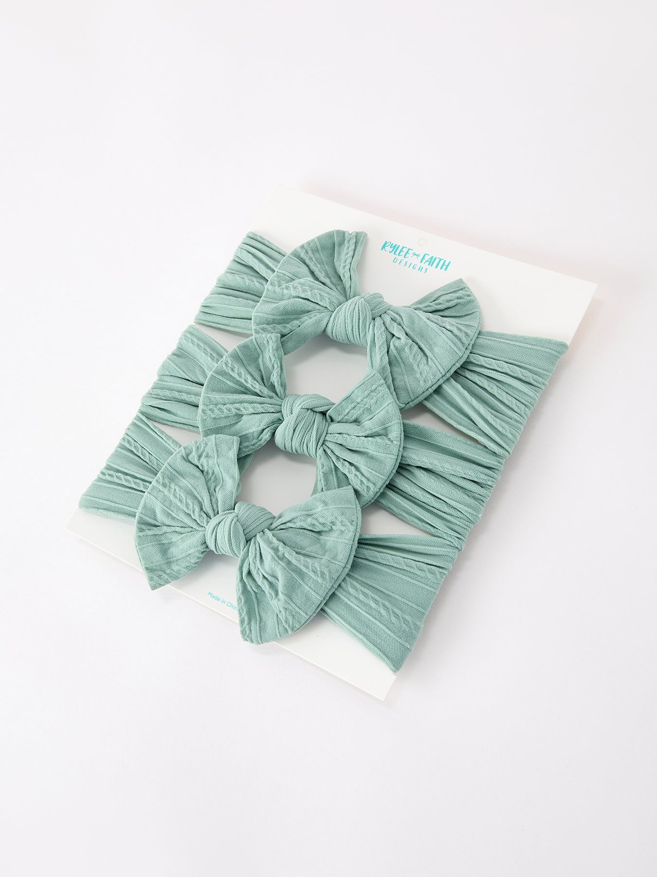 Baby Girl Bow Headband Set of 3 – Matching Same Color