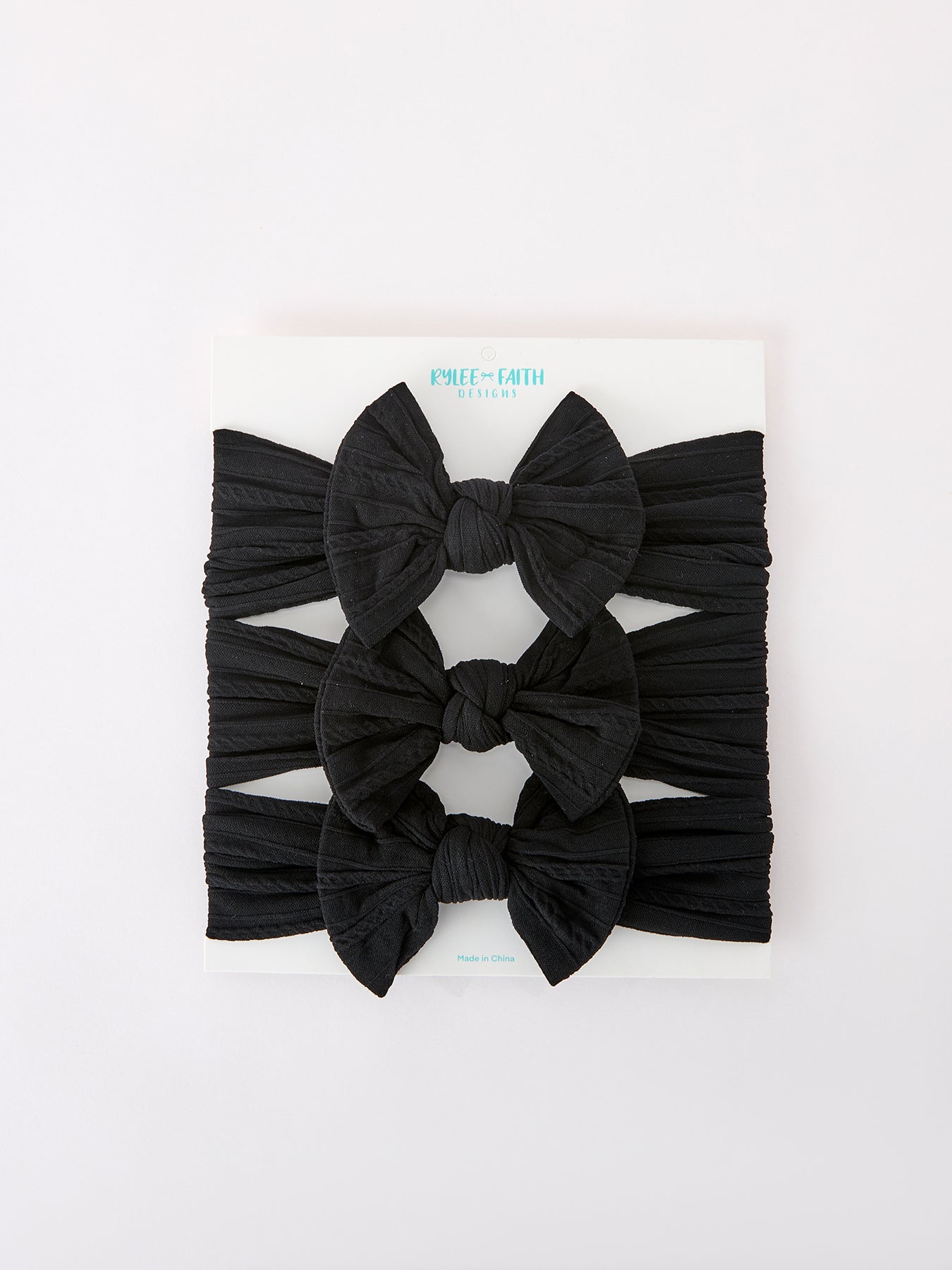 Baby Girl Bow Headband Set of 3 – Matching Same Color