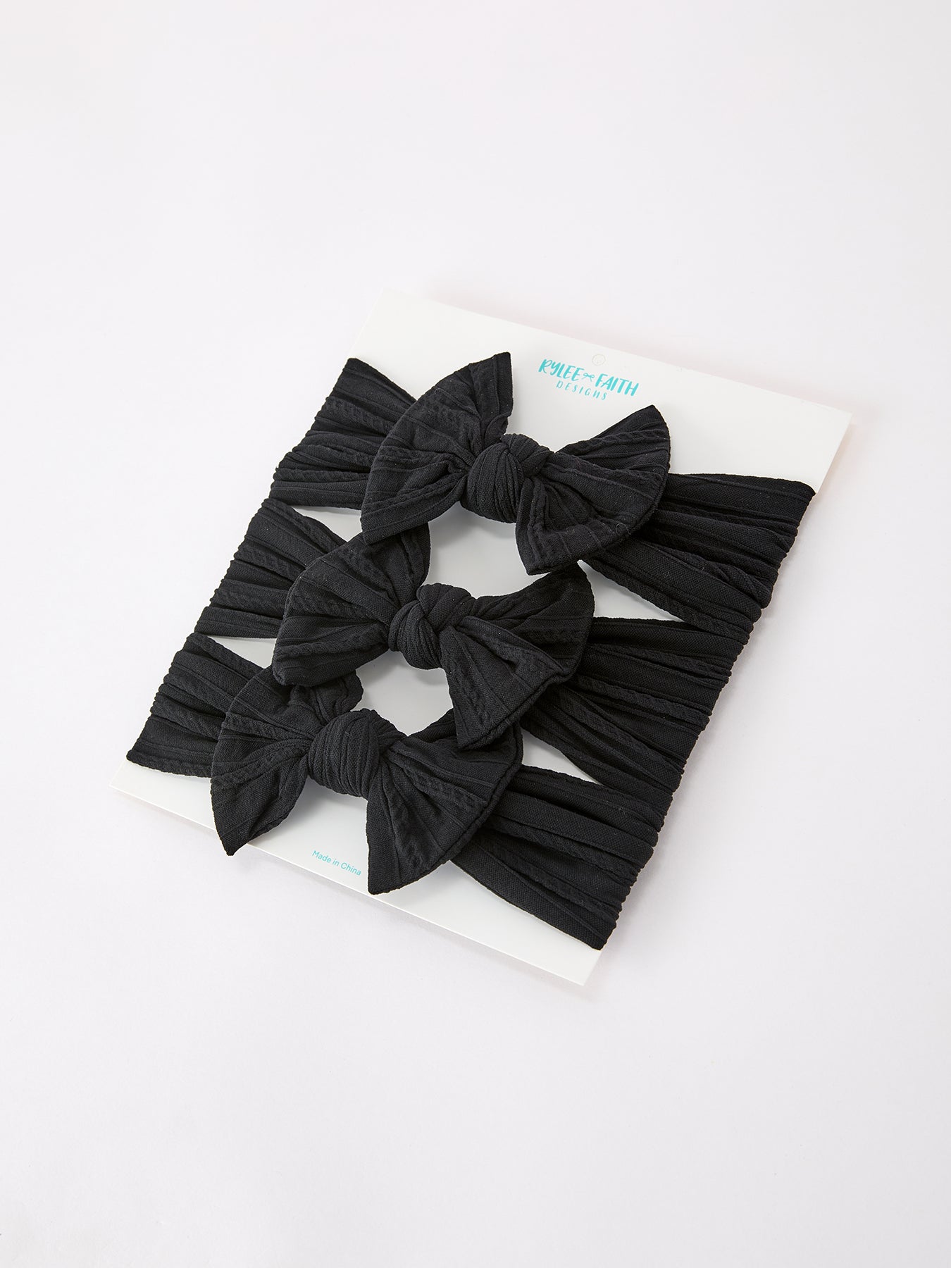 Baby Girl Bow Headband Set of 3 – Matching Same Color