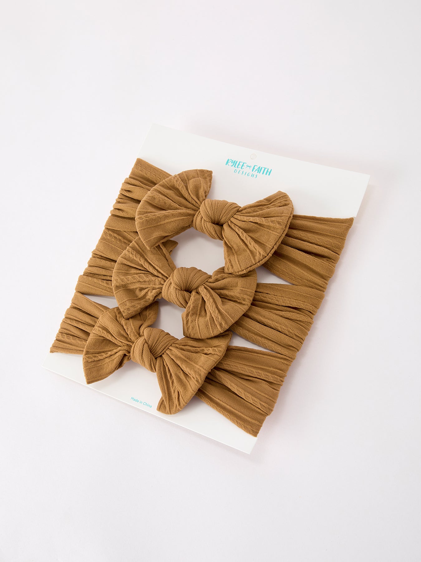 Baby Girl Bow Headband Set of 3 – Matching Same Color