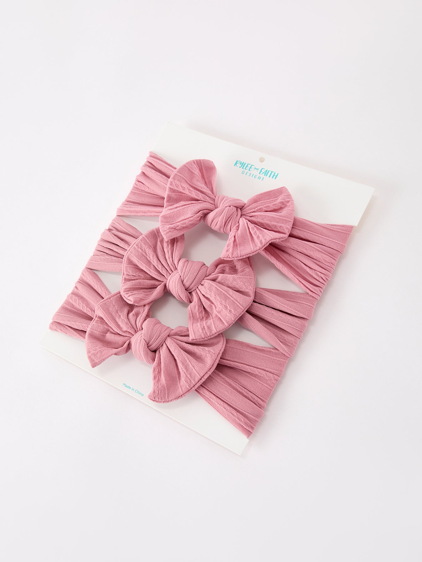 Baby Girl Bow Headband Set of 3 – Matching Same Color