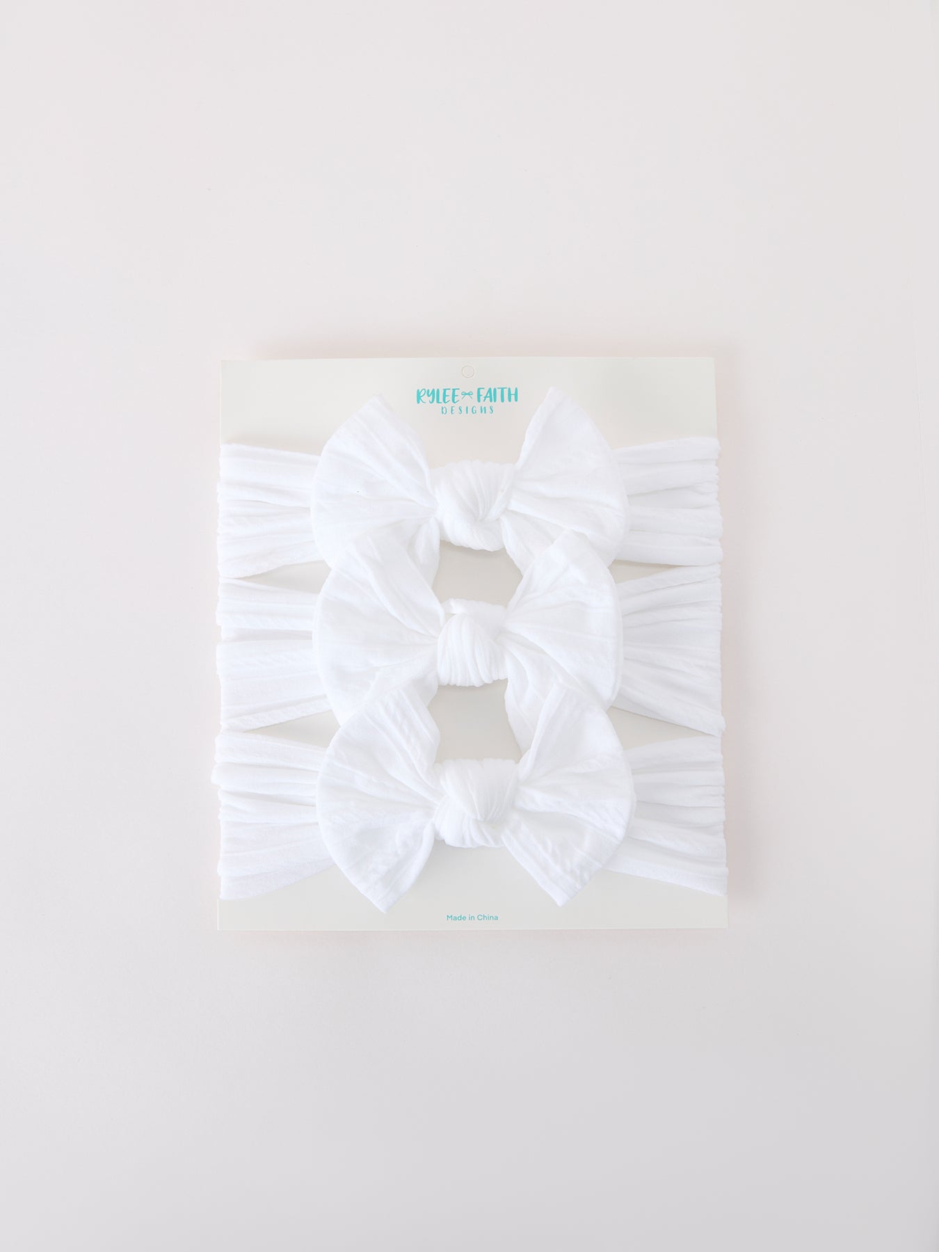 Baby Girl Bow Headband Set of 3 – Matching Same Color