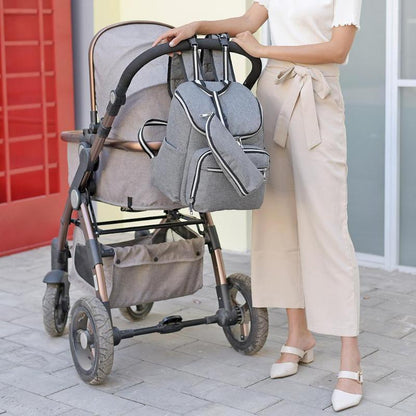 Waterproof Maternity Diaper Bag Backpack with USB Port – Large Capacity Mummy Bag