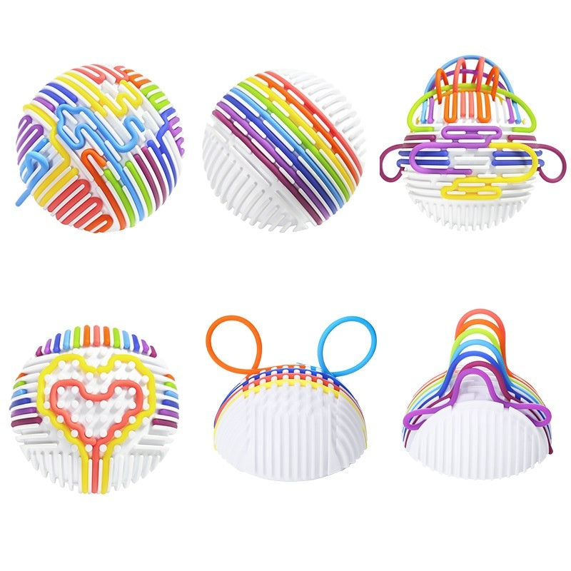 Sensory Activity Ball – Silicone Fidget Puzzle Toy for Stress Relief & Developmental Play