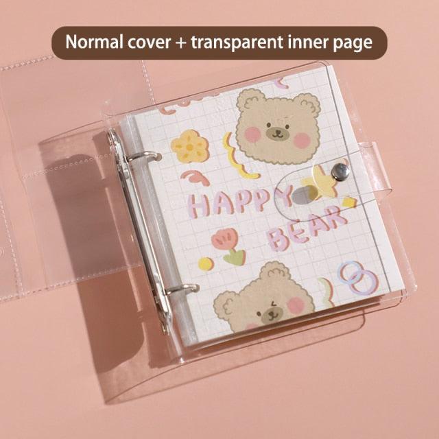 Baby Polaroid Photo Album | Cute Bear Scrapbook for Newborn & Family Memories