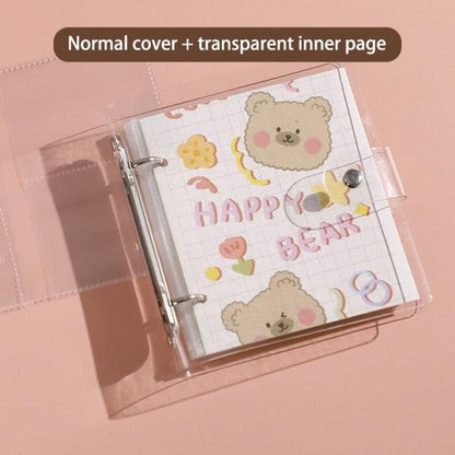 Baby Polaroid Photo Album | Cute Bear Scrapbook for Newborn & Family Memories