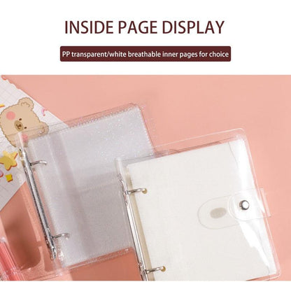 Baby Polaroid Photo Album | Cute Bear Scrapbook for Newborn & Family Memories