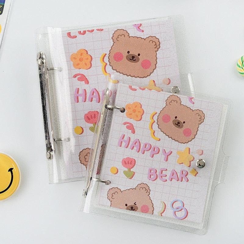 Baby Polaroid Photo Album | Cute Bear Scrapbook for Newborn & Family Memories