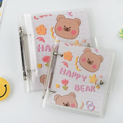 Baby Polaroid Photo Album | Cute Bear Scrapbook for Newborn & Family Memories