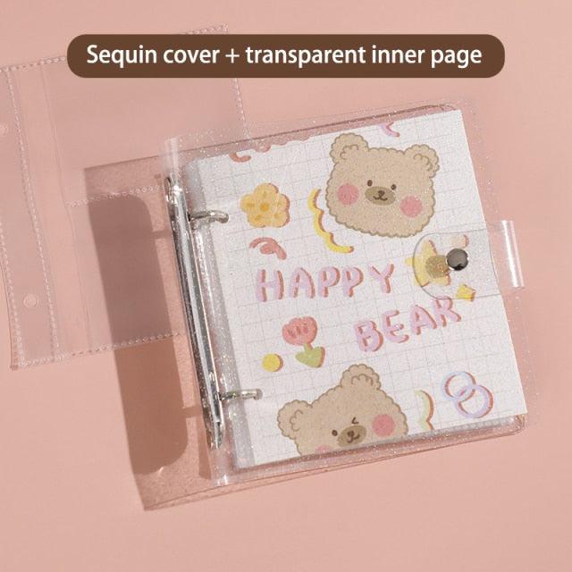 Baby Polaroid Photo Album | Cute Bear Scrapbook for Newborn & Family Memories