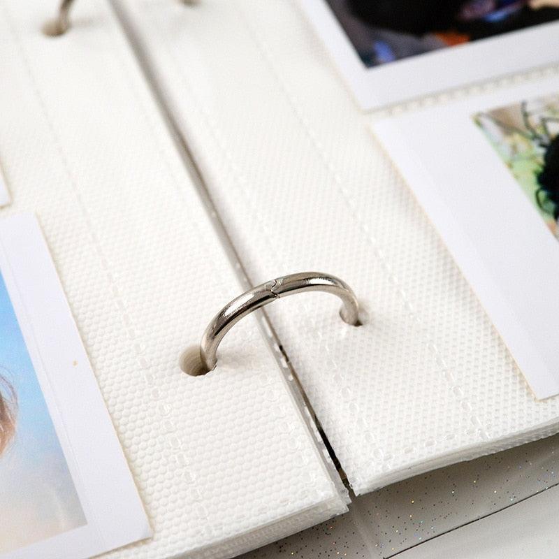 Baby Polaroid Photo Album | Cute Bear Scrapbook for Newborn & Family Memories