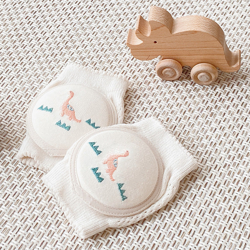 Baby Summer Knee Pads | Lightweight Breathable Cotton Crawling Protectors for 0–2 Years