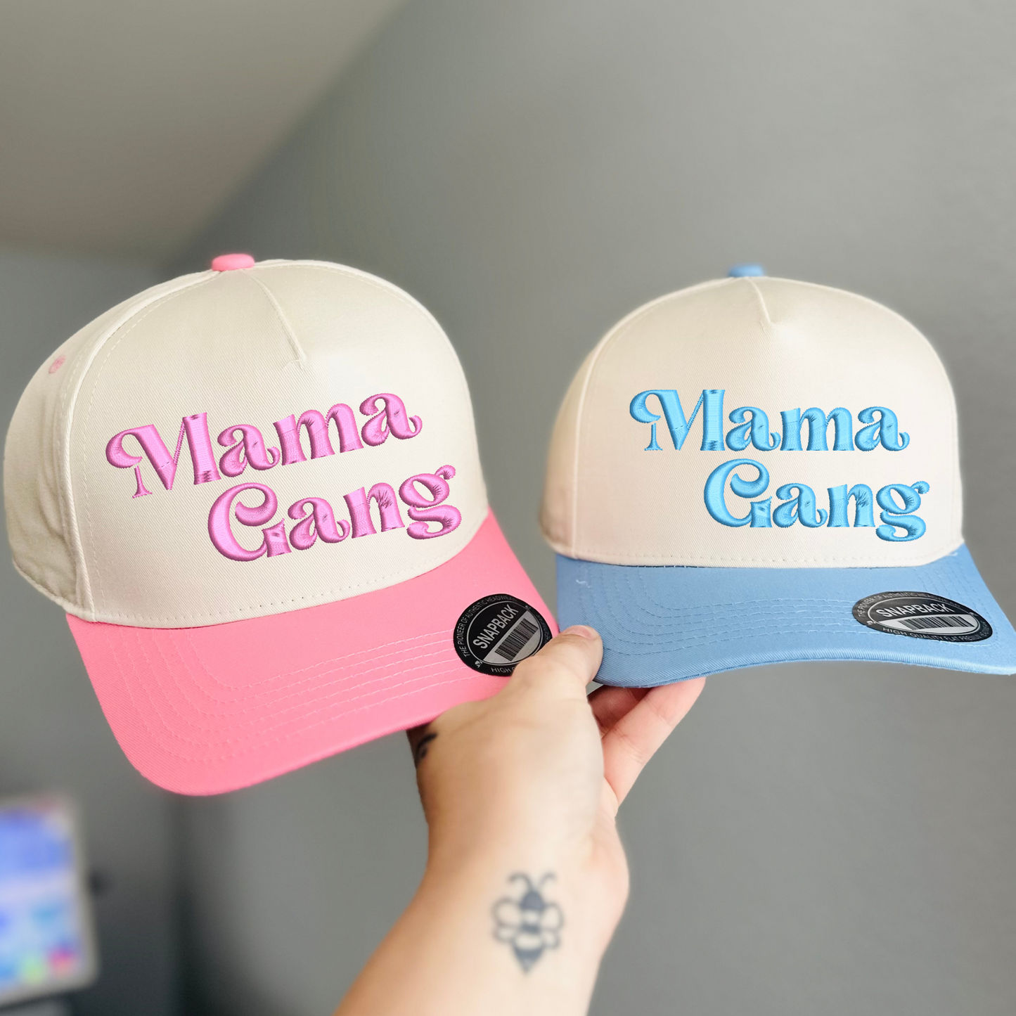 Mama Gang Embroidered Baseball Cap | Fun Hat for Moms