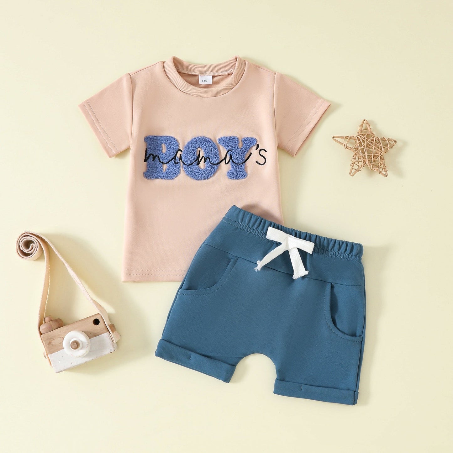 Boys Soft Cotton Short Sleeve & Shorts Set | 10+ Fun Prints
