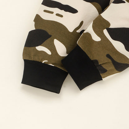 Daddy's Boy Camo Outfit | Baby Boy Hoodie & Jogger Set