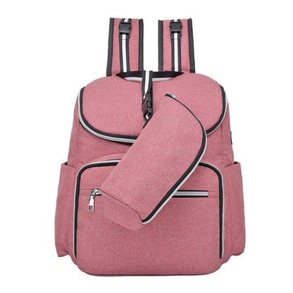 Waterproof Maternity Diaper Bag Backpack with USB Port – Large Capacity Mummy Bag