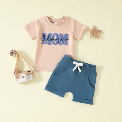 Boys Soft Cotton Short Sleeve & Shorts Set | 10+ Fun Prints