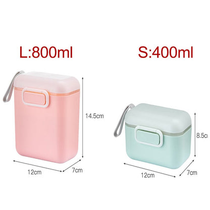 Portable Baby Milk Powder & Snack Storage Container | Travel Formula Dispenser