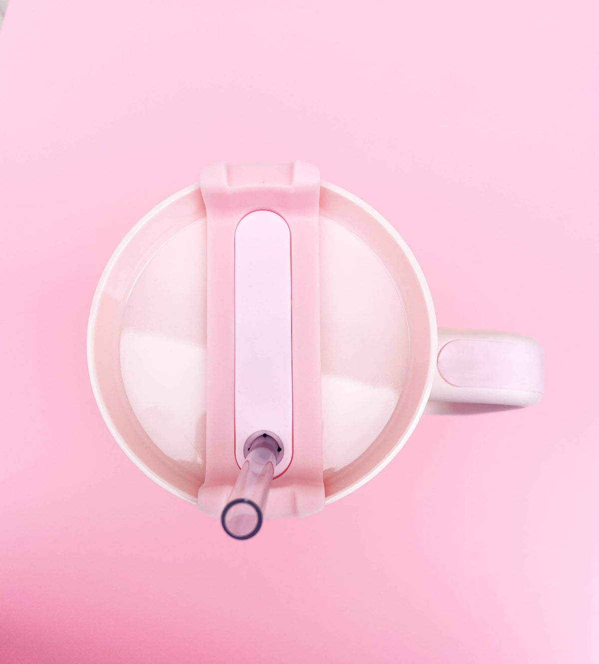 Cream & Pink Floral 40oz Tumbler | Stainless Steel Insulated Cup