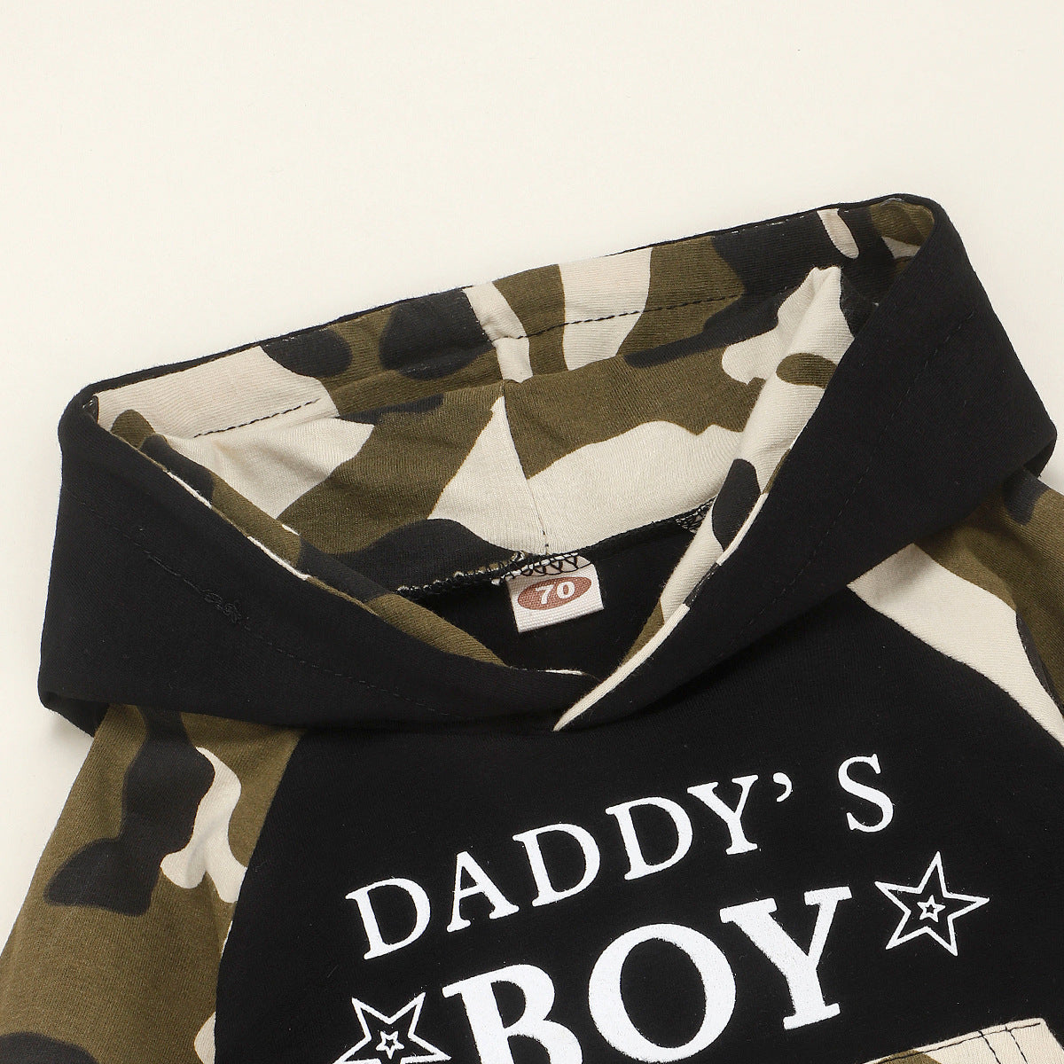 Daddy's Boy Camo Outfit | Baby Boy Hoodie & Jogger Set