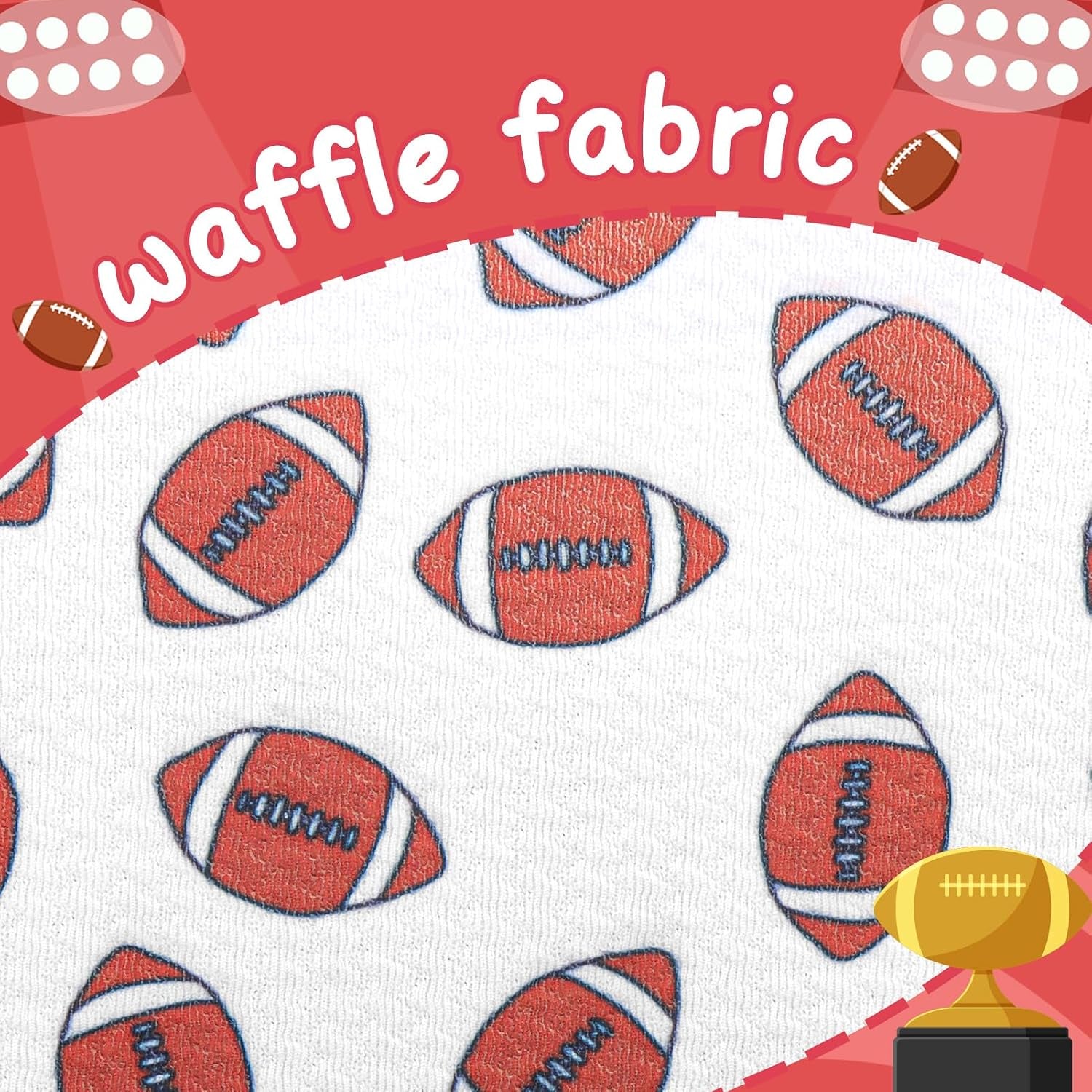 Baby Girl Football Outfit Sports Headbands for Girls Hair Bows Super Bowl Hair Accessories Newborn Toddler Headband Football Baby Clothes