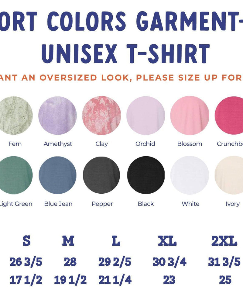 Nana Grandma Comfort Colors Garment Dyed T Shirt (Condensed font)