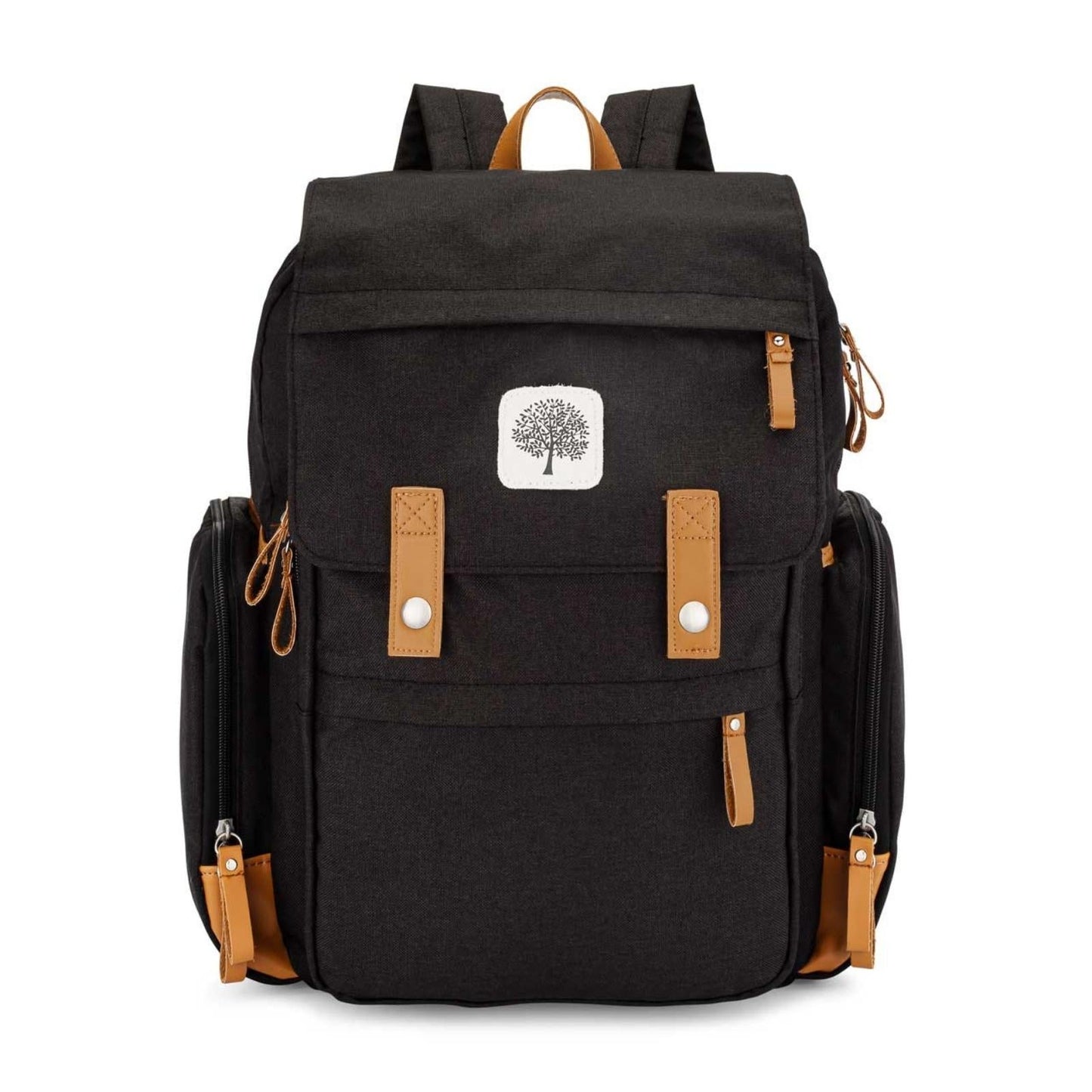 Birch Bag Diaper Backpack – 10+ Pockets, Insulated Bottle Pockets & Changing Pad Included