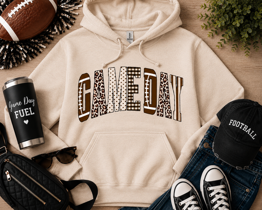 Game Day Graphic Hoodie | Football Season Fan Favorite