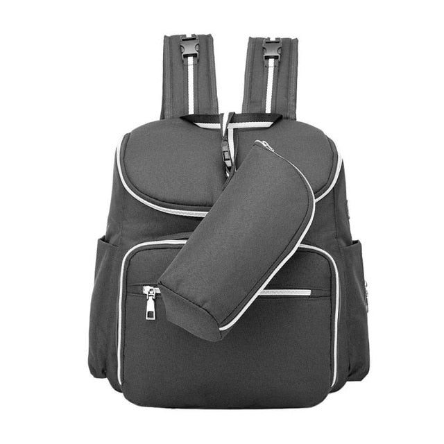 Waterproof Maternity Diaper Bag Backpack with USB Port – Large Capacity Mummy Bag