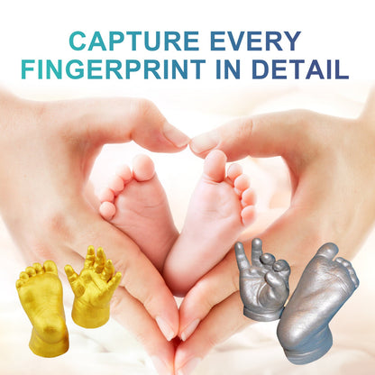 3D Hand Casting Kit | DIY Keepsake Mold for Couples, Babies, Families & Friends