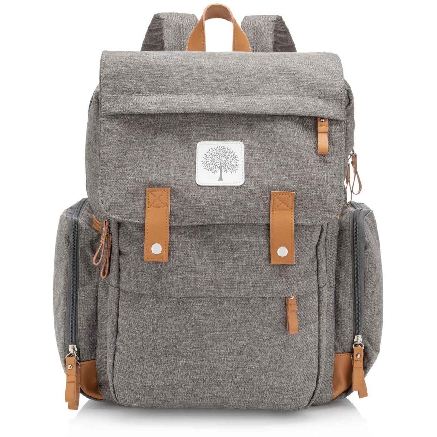 Birch Bag Diaper Backpack – 10+ Pockets, Insulated Bottle Pockets & Changing Pad Included