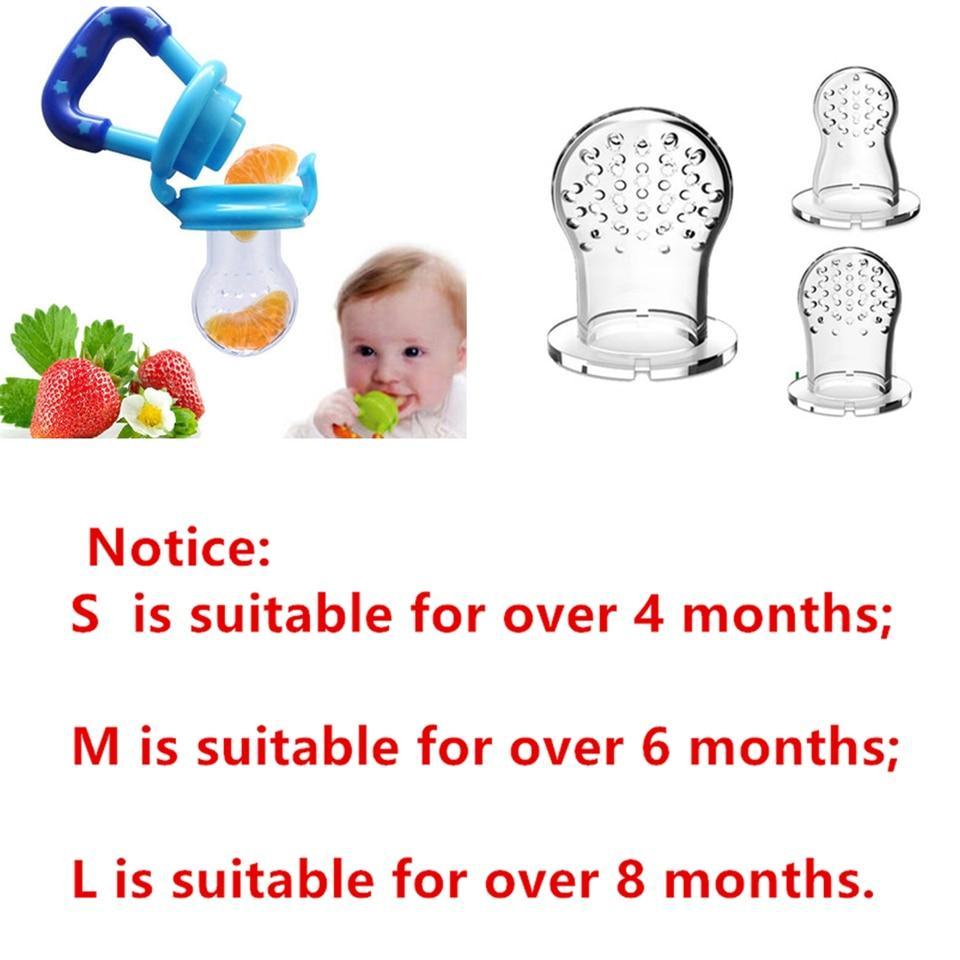 Baby Fruit Pacifier Feeder | Silicone Nibbler for Infants & Toddlers