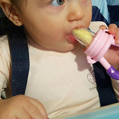 Baby Fruit Pacifier Feeder | Silicone Nibbler for Infants & Toddlers
