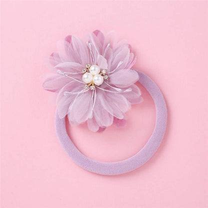 ILuxury Handmade Infant Child Hair Band Three-dimensional Alloy Rhinestone Crown Headdress  Elastic Headband Turban For Baby Girls
