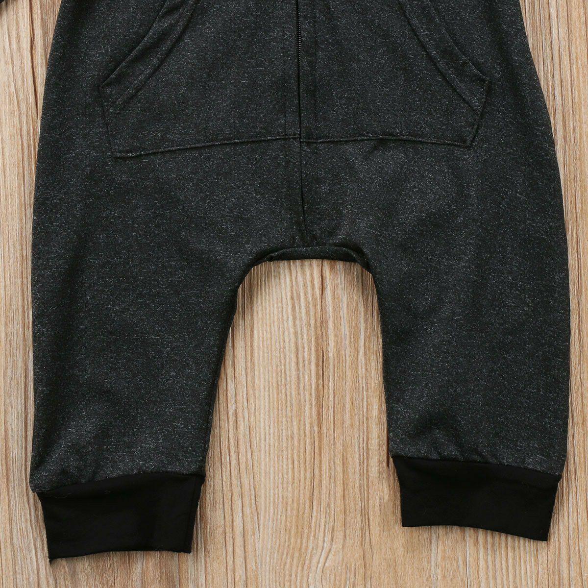 Baby Unisex Tie-Dye Hooded Zip-Up Romper